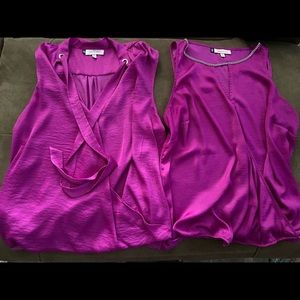 2 Jennifer Lopez blouses like new, 1 was worn once
